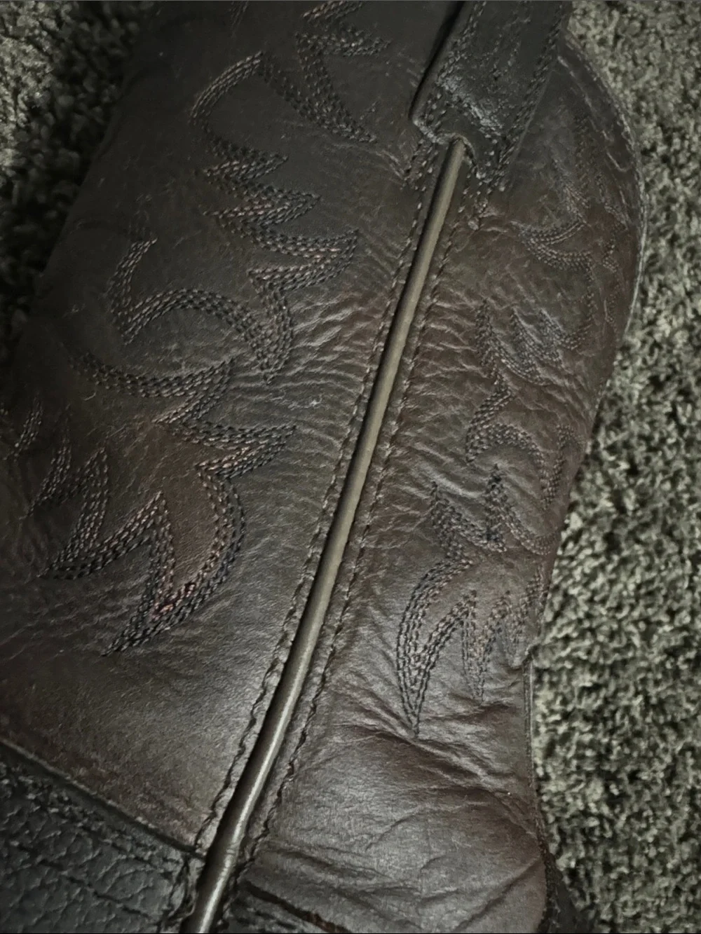 Ariat Dark Brown Kids' Western Cowboy Boots
